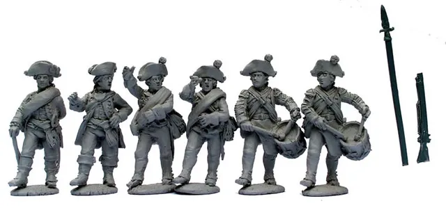Perry Miniatures AW87 Hesse-Cassel figurines commandement 28mm