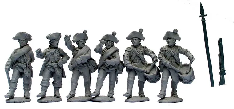 Perry Miniatures AW87 Hesse-Cassel figurines commandement 28mm