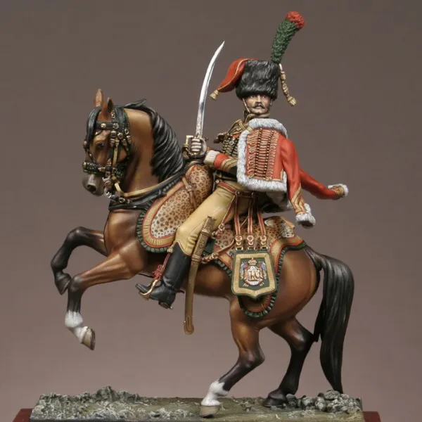 ART GIRONA Miniatures Chasseur Garde figurine 54mm officier