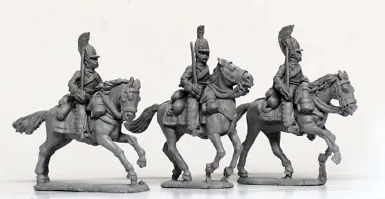 Perry Napoleonic RN 32 figurines cuirassiers au galop 28mm