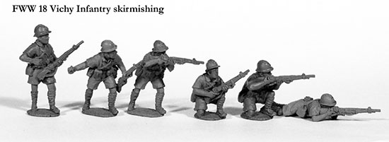 Perry Miniatures World War 2 FWW18 Vichy figurine infanterie