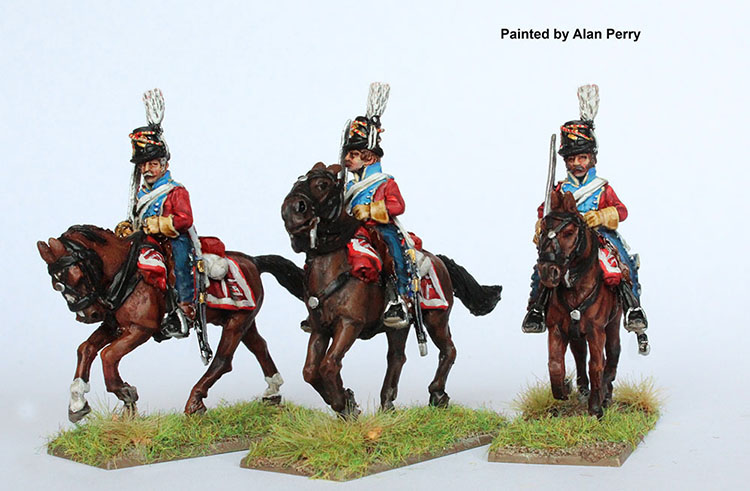 Perry Miniatures Napoleonic DAN 27 Rytter figurines cavalerie galop
