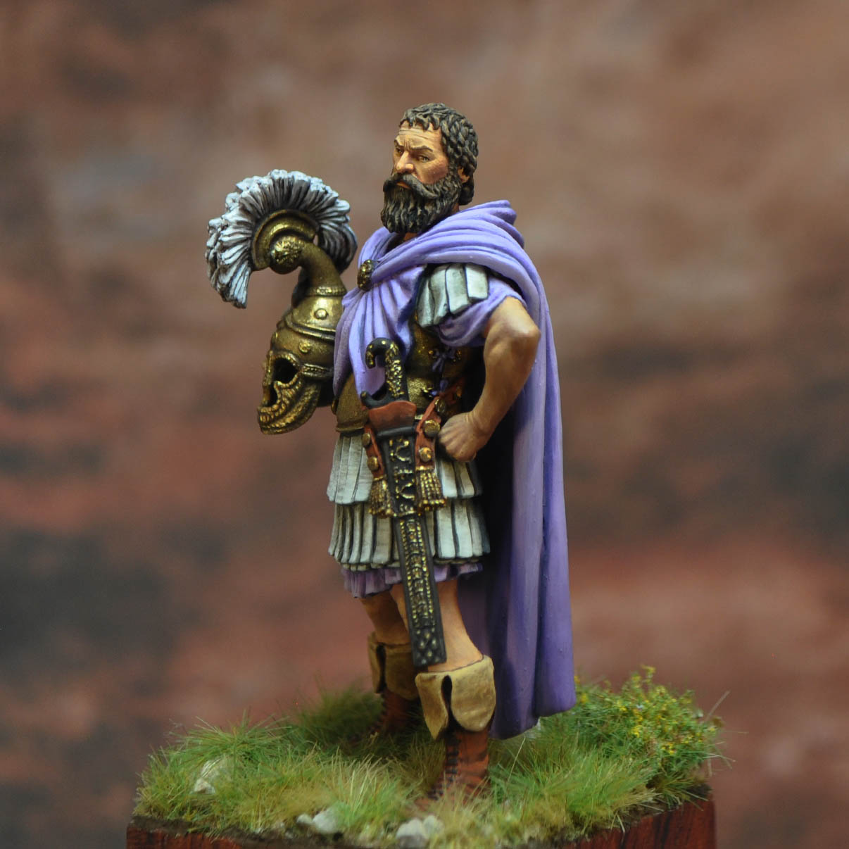 Art Girona Serie Historical Seuthes III figurine roi thrace