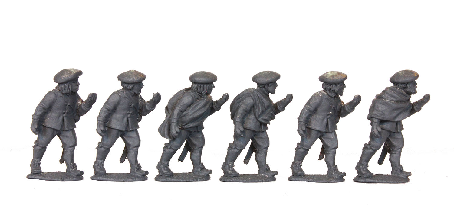 Perry SW10 piquiers sans armure figurines 28mm avancent