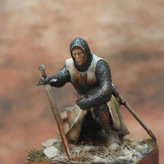 ART GIRONA International Templar Second Crusade XIIe figurine