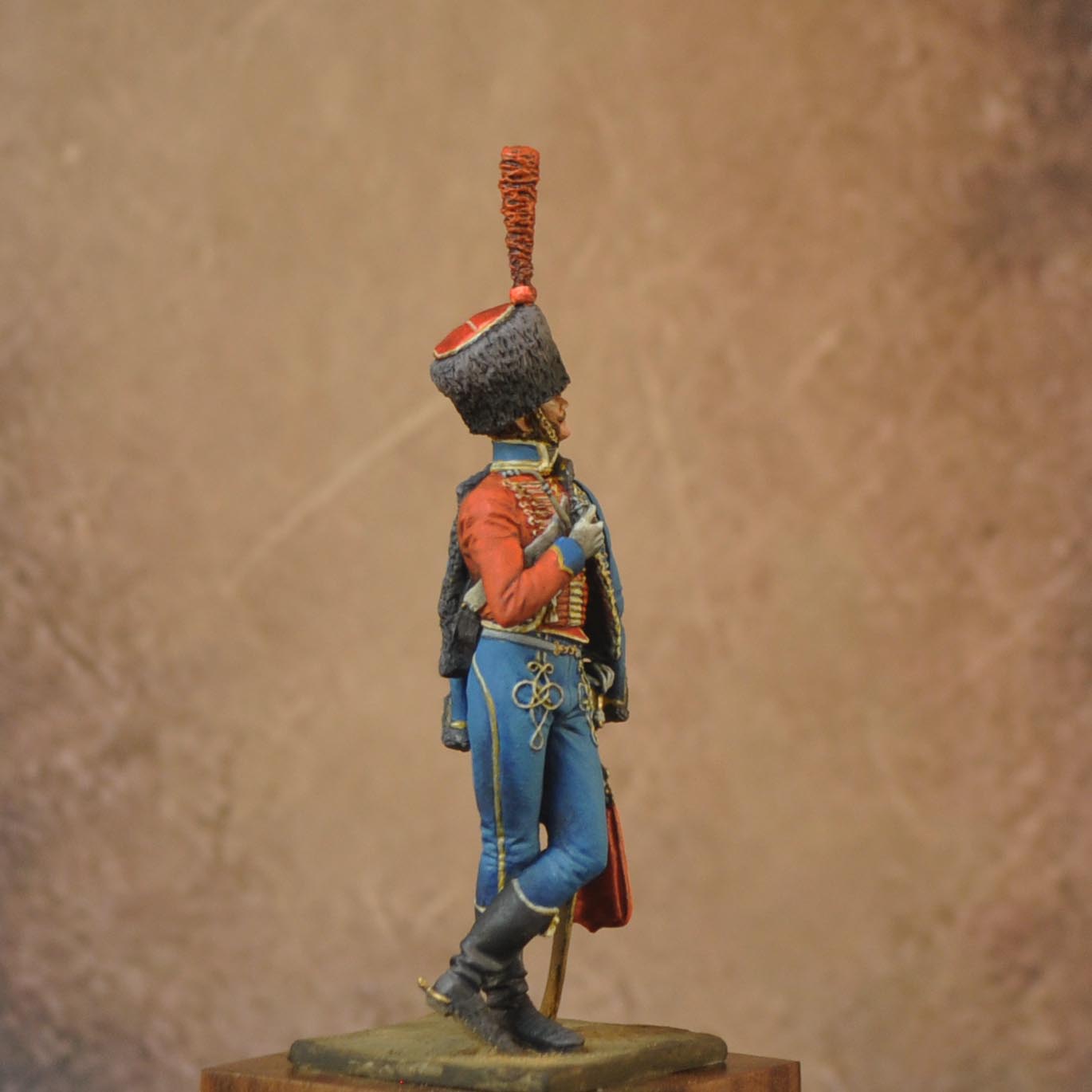 Art Girona General Serie Hussard 9ème figurine Empire