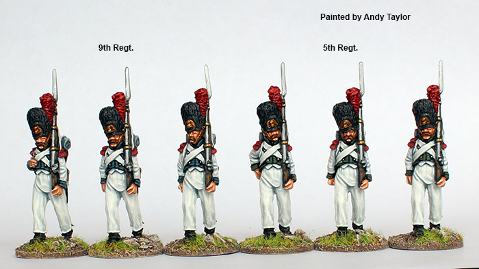 Perry Miniatures Napoleonic KH 8 grenadiers figurines 28mm