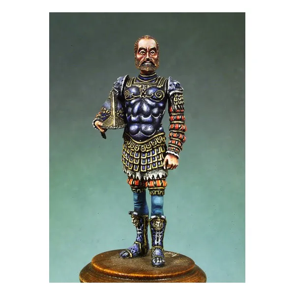 Art Girona Miniatures Carlos V armadura romano figurine
