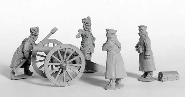 Perry Miniatures Napoleonic RN67 Artillerie figurine hiver 6pdr