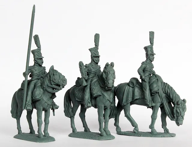 Perry Miniatures Napoleonic DOW17 uhlans figurines commandement