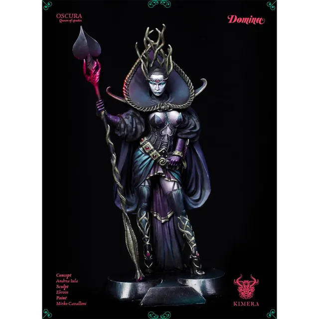 Art Girona Miniatures Oscura Queen of Spades figurine 54 mm