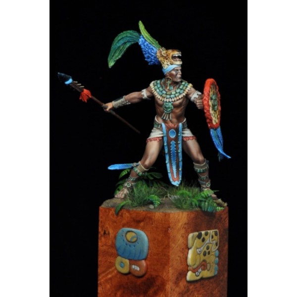 ART GIRONA Miniatures Mayan Warrior figurine 54 mm à peindre