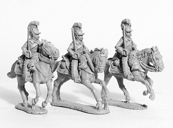 Perry AN 44 Cuirassiers Sabres Épaule figurines cavalerie