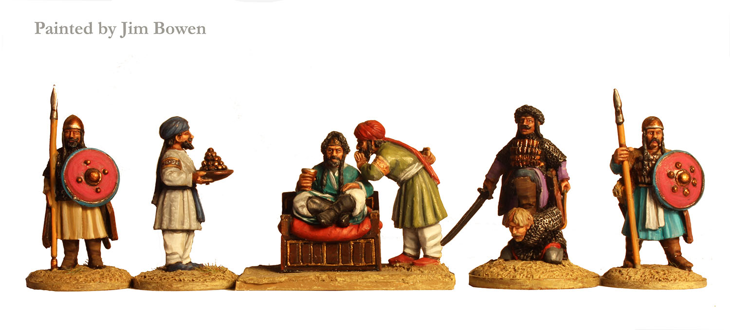 Perry Miniatures Crusades MA18 Cour de l'Émir figurines 28mm
