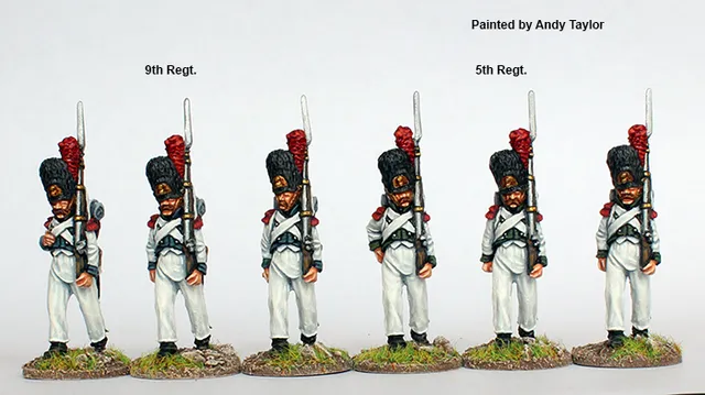 Perry Miniatures Napoleonic KH 8 grenadiers figurines 28mm