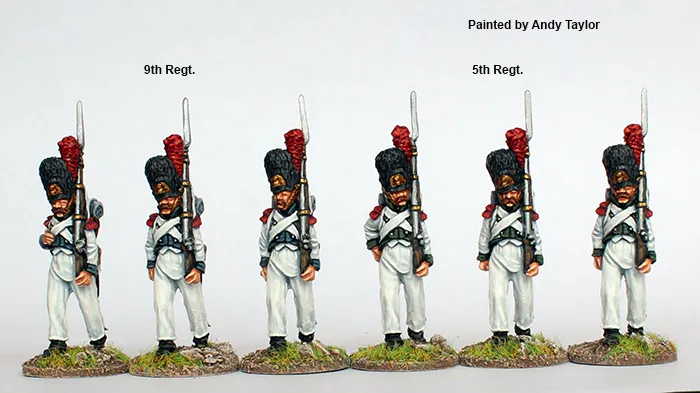 Perry Miniatures Napoleonic KH 8 grenadiers figurines 28mm