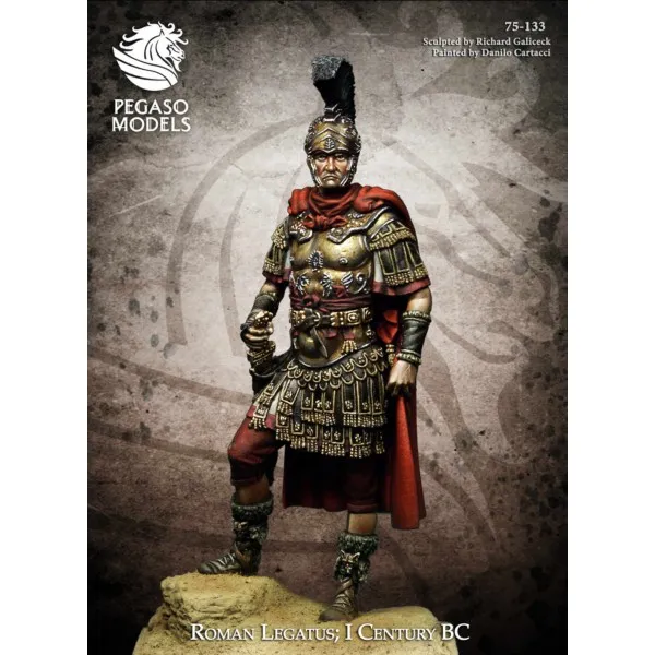 ART GIRONA Miniatures Roman Legatus figurine Rome Ier siècle