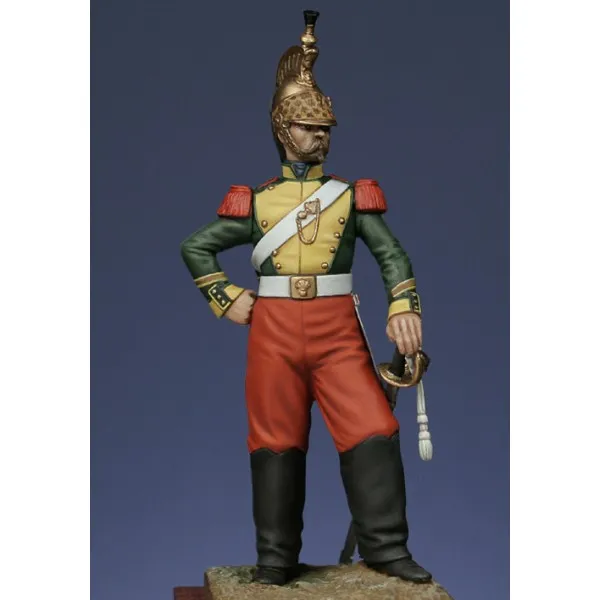 ART GIRONA Miniatures Maréchal des logis figurine dragons 1854