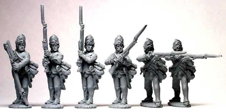 Perry Miniatures AW94 Fusilier Hesse-Cassel ligne figurines