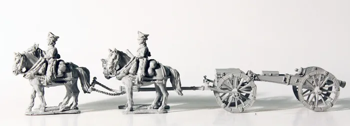 Perry Miniatures Napoleonic RN 17 maquette caisson 6 livres