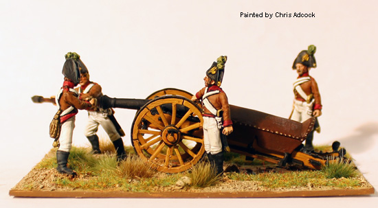 Perry Miniatures AN6 artillerie 6pdr Wurst figurine 28mm