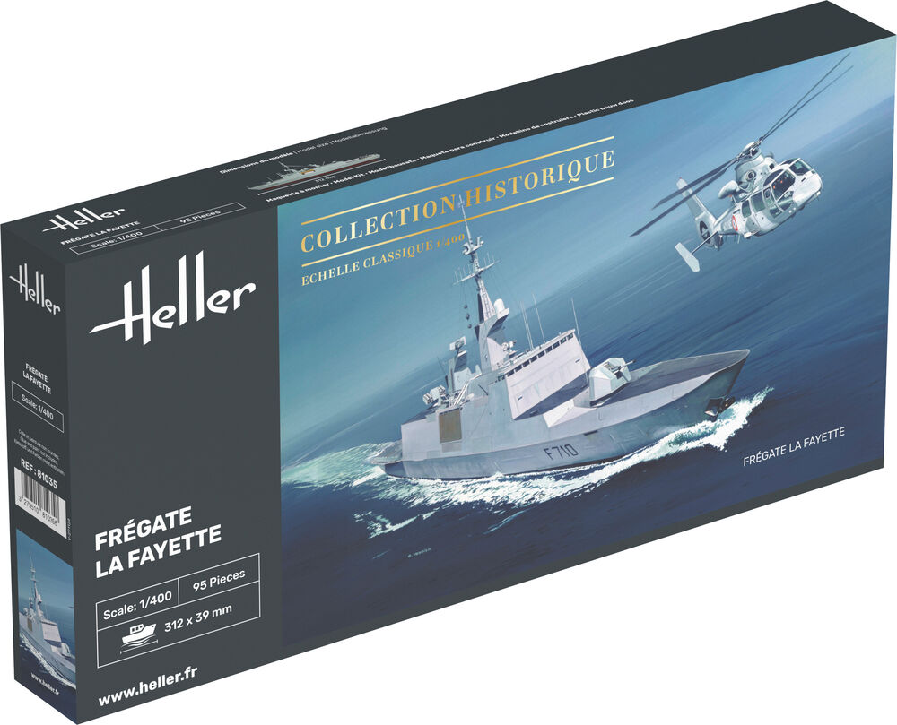 Heller Historical Collection Frégate La Fayette 1/400 maquette bateau