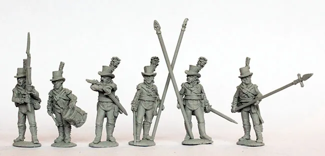 Perry Napoleonic BH 92 commandement figurines 28mm chapeaux