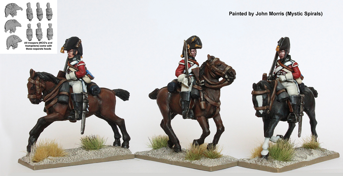 Perry Miniatures Napoleonic BH 155 dragons lourds figurines 28mm