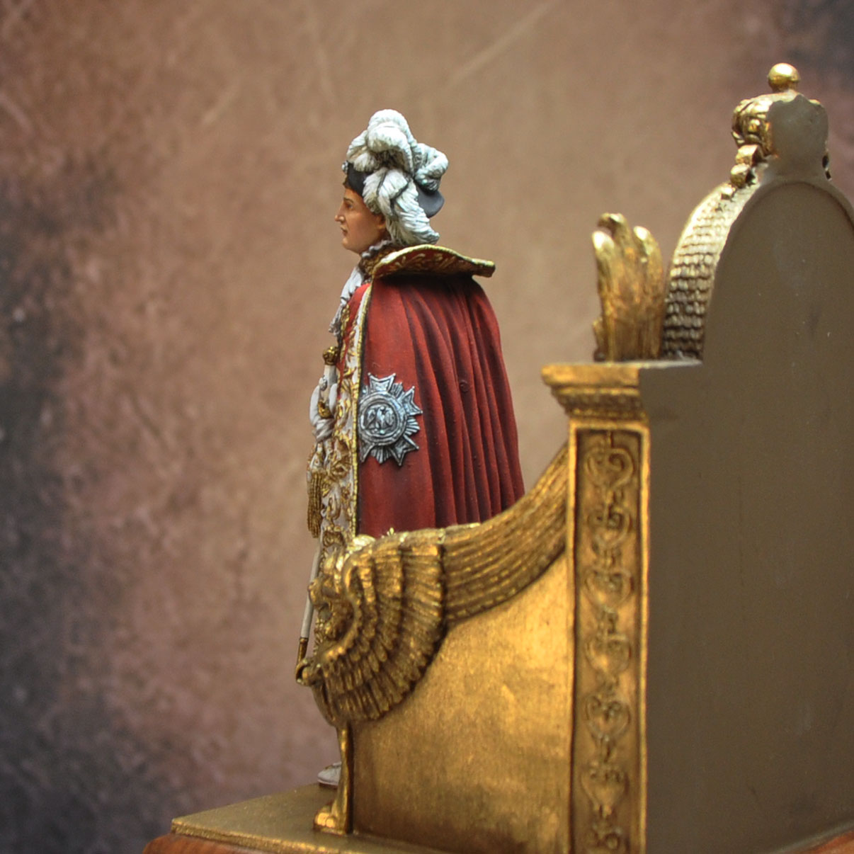 Art Girona 70mm Napoleon 2 avril 1810 figurine métal