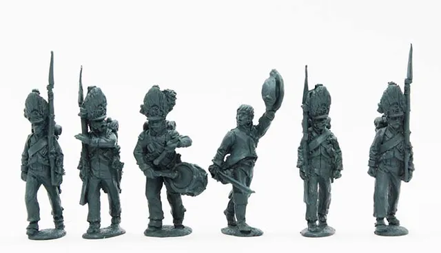 Perry Napoleonic SAX 15 grenadiers commandement figurines