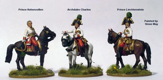 Perry Miniatures Napoleonic AN 1 Early mounted High Command 28mm