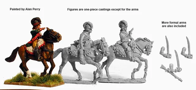 Perry Miniatures AW 191 dragons légers figurines cavalerie 28mm
