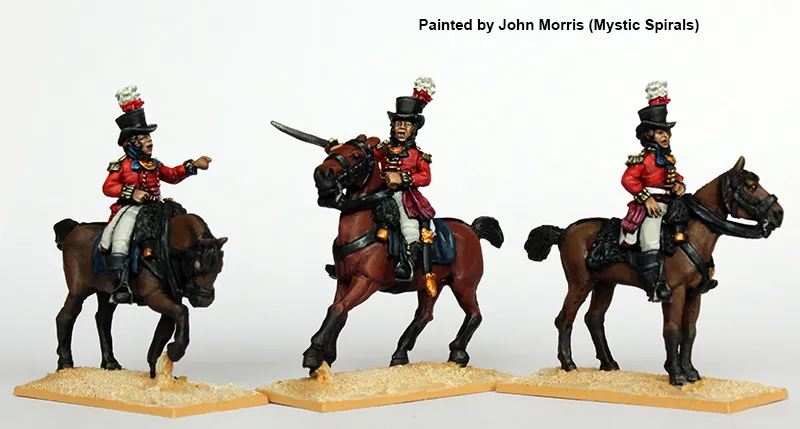 Perry Miniatures Napoleonic BH 104 figurines colonels chapeaux