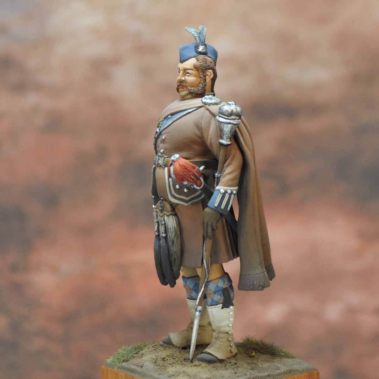 ART GIRONA International 7th Middlesex 1893 figurine 54 mm
