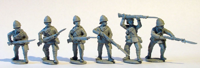 Perry Miniatures Victoria's Little Wars SB78 figurines chameliers à pied
