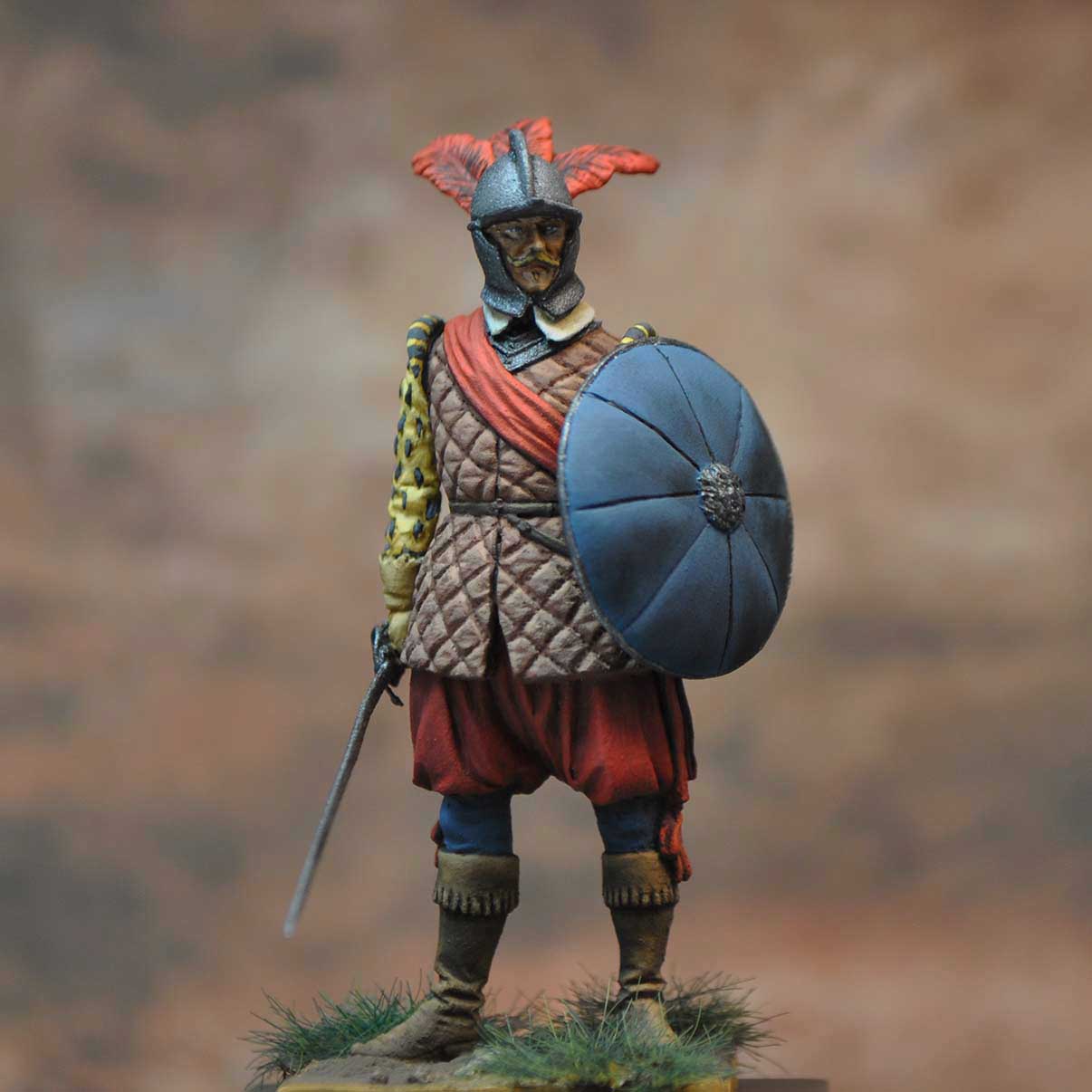 ART GIRONA General Serie Rondachier Impérial figurine 1618-1648