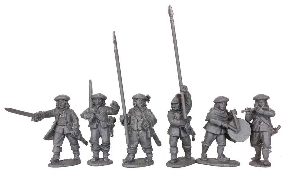 Perry Miniatures English Civil War SW3 figurines commandement