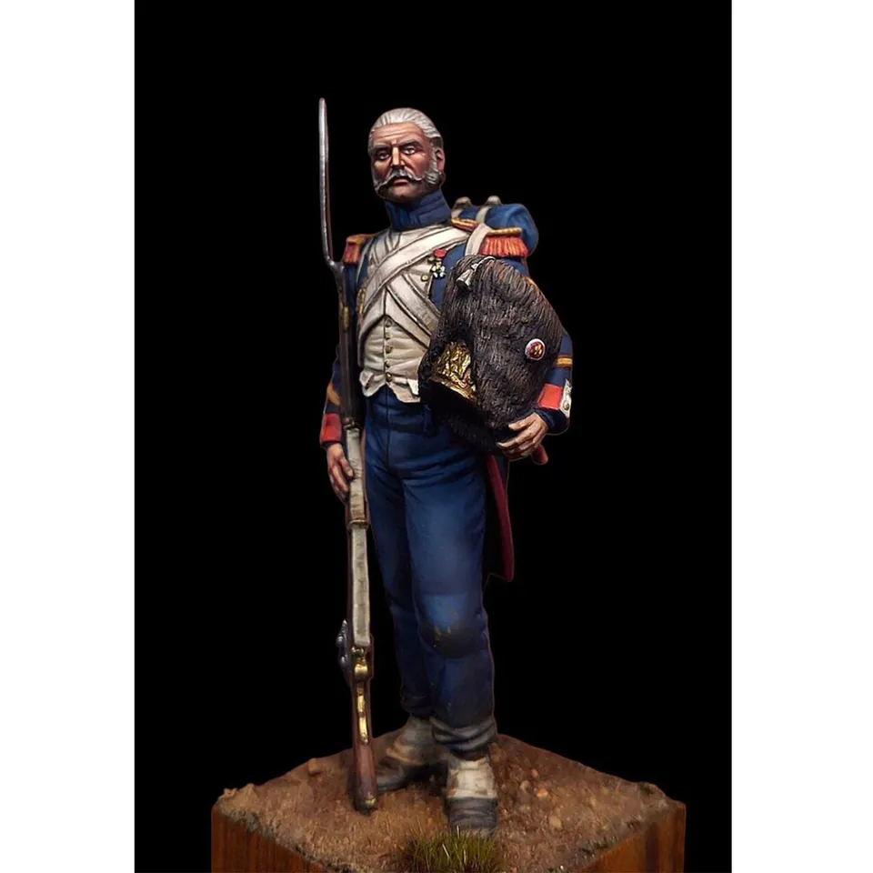 ART GIRONA Miniatures Grenadier Vieille Garde 1814 figurine 54mm