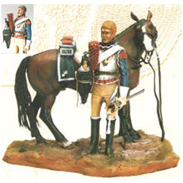 Art Girona Dismounted Trooper cuirassier figurine à peindre