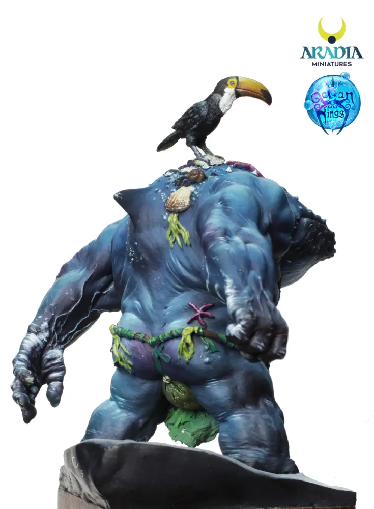 Aradia Ocean Kings Mawhi figurine STL marine à peindre