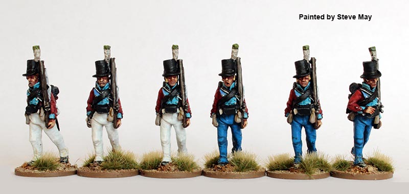 Perry Miniatures Napoleonic DAN 5 figurines jaegers danois 28 mm
