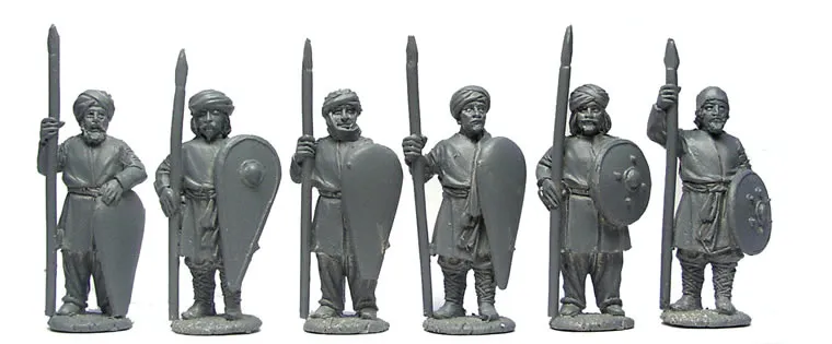 Perry Miniatures Crusades MA22 Milice arabe lanciers debout