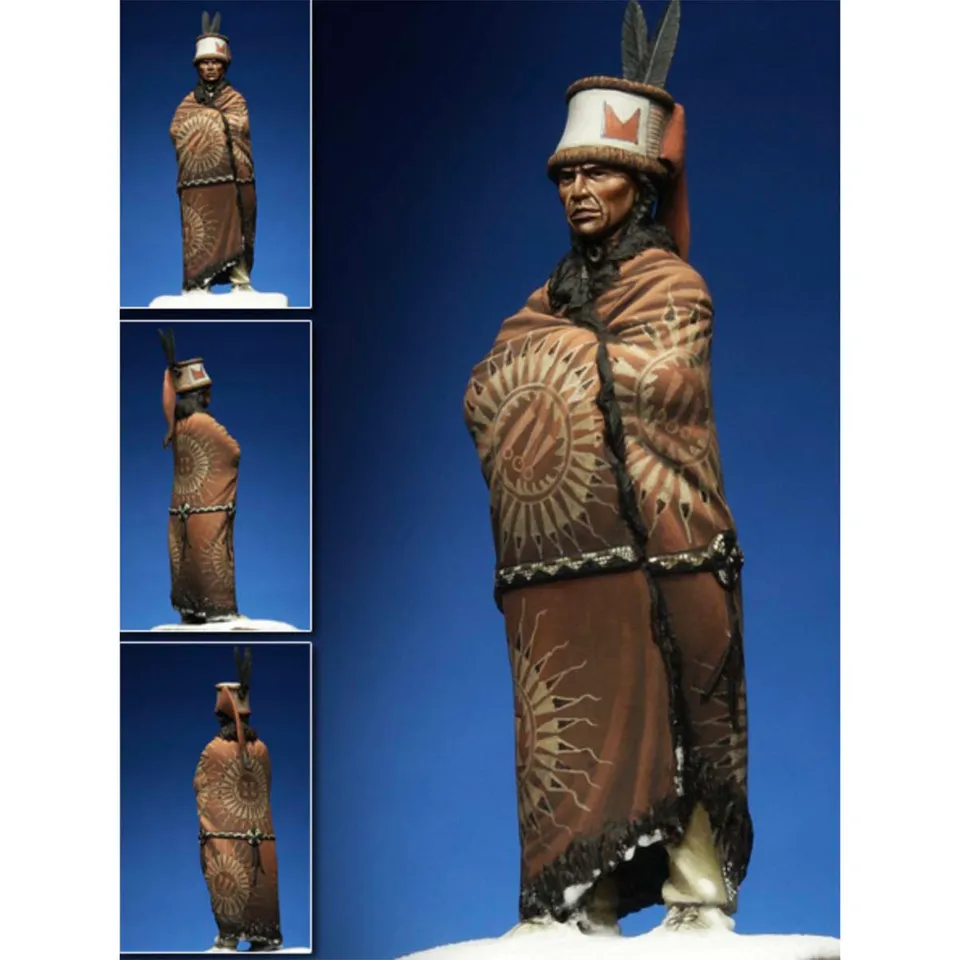 ART GIRONA Miniatures Sciamano Hidatsa figurine