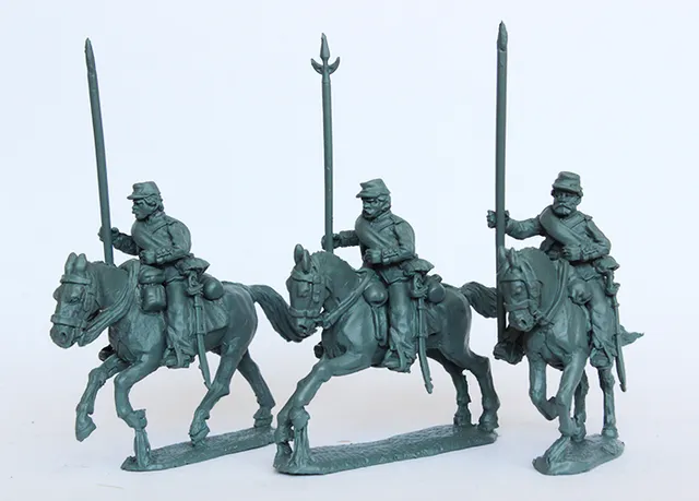 Perry Miniatures Triple Alliance TA 29 figurines lanciers brésiliens galop