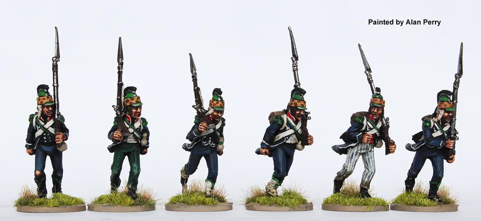 Perry Miniatures REVF 15 chasseurs figurines course 28mm