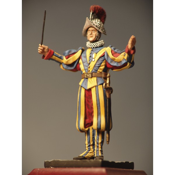 Art Girona Swiss Guard Director figurine garde suisse 54mm