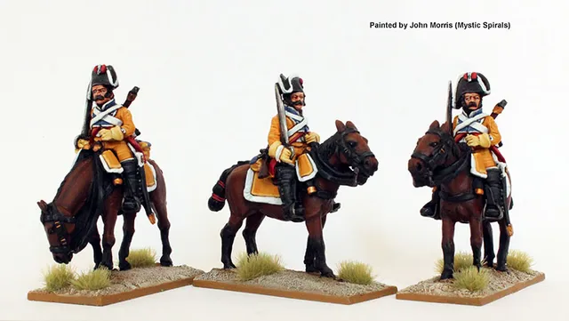 Perry Miniatures Napoleonic SPA39 figurines dragons debout métal