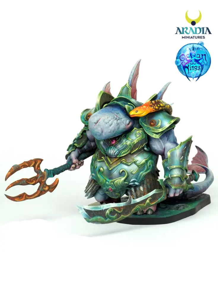 Aradia Minis Ocean Kings Cetus figurine à peindre