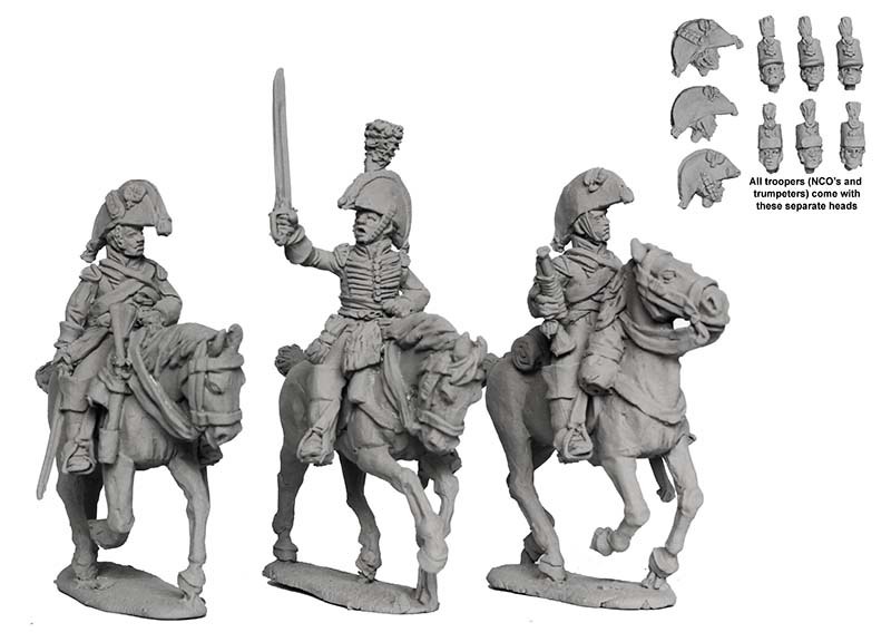 Perry Miniatures Napoleonic BH 154 dragons lourds figurines 28mm