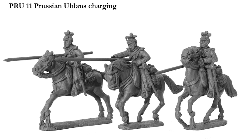 Perry Miniatures 1870 PRU11 Uhlans figurines charge